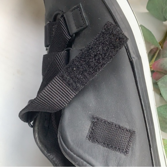 Camper Leather Criss Cross Lace Up Velcro Sneakers - Picture 6 of 10